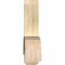 Ekena Millwork Bellingham Rough Sawn Timber Gable Bracket, Douglas Fir, 72"W x 24"H x 6"D x 6"F, 8/12 Pitch GBW072X24X0606BEL00RDF - alternate 4